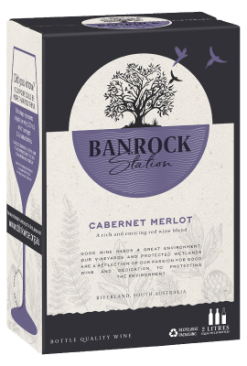 RƯỢU VANG ÚC BANROCK STATION CABERNET MERLOT 2L