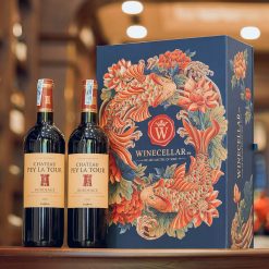 Hộp 2 Chai Vang Đỏ Chateau Pey La Tour