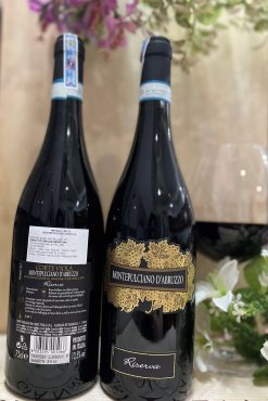 Rượu vang ý MONTEPULCIANO D'ABRUZZO RISERVA