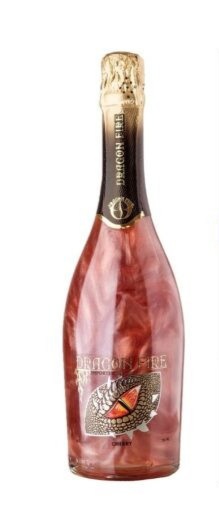 Rượu vang sparkling Dragon Fire Vị Cherry 750ml