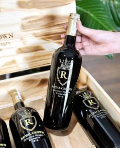 Rượu vang đỏ Romania Royal Crown Feteasca Neagra
