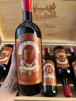 Rượu vang Ý Casa Di Melosa Primitivo 17%