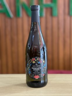 Rượu vang trắng ngọt Ý Miravento Vallebelbo Moscato D'Asti DOCG