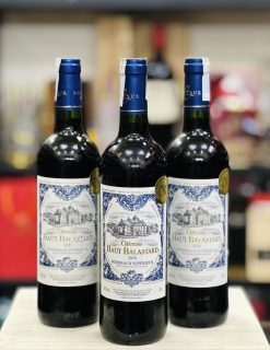 Rượu vang đỏ Pháp Chateau Haut Balastard Bordeaux Superieur