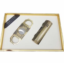 Set phụ kiện xì gà bật lửa và dao cắt Guevara RAG 6218 Giá tốt nhất