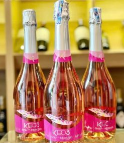 Rượu vang sủi Keos Pink Sparkling Moscato Giá tốt nhất