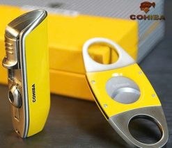 Set phụ kiện xì gà bật lửa và dao cắt Cohiba COB 67 Giá tốt nhất