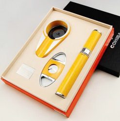 Set phụ kiện xì gà gạt tàn, dao cắt, ống đựng Cohiba HB T309 Giá tốt nhất