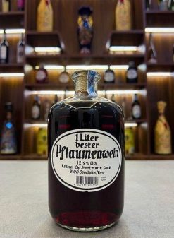 Rượu vang Mận Đen 1 Liter Bester Pflaumenwein Giá tốt nhất