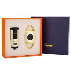 Set phụ kiện dao cắt và bật lửa xì gà Lubinski YJA 80007 Giá tốt nhất
