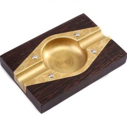 Gạt tàn xì gà 2 điếu bằng gỗ Lubinski LB 062 Giá tốt nhất
