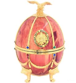 Rượu Vodka Quả Trứng Imperial Faberge Màu Cẩm Thạch Nga Giá tốt nhất