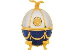 Rượu Vodka Quả Trứng Imperial Faberge Ngọc Trai - Sapphire của Nga Giá tốt nhất