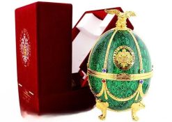 Rượu Vodka Quả Trứng Imperial Faberge Màu Xanh Ngọc Bích Giá tốt nhất