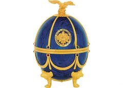Rượu Vodka Quả Trứng Imperial Faberge Collection màu Sapphire của Nga Giá tốt