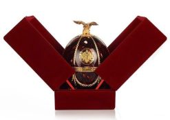 Rượu Vodka Quả Trứng Imperial Faberge Collection màu Đỏ Ruby của Nga Giá tốt