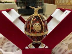 Rượu Vodka Quả Trứng Imperial Faberge Collection màu Nâu của Nga Giá tốt nhất