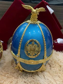 Rượu Vodka Quả Trứng Imperial Faberge Màu Xanh Ngọc Trai Nga Giá tốt nhất