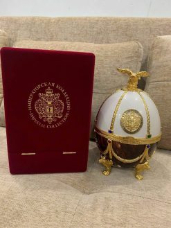 Rượu Vodka Quả Trứng Imperial Faberge Màu Ngọc Trai - Đỏ Ruby Giá tốt nhất
