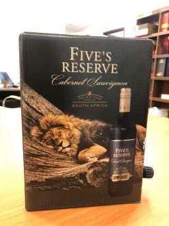 Rượu Vang Bịch Nam Phi Fives Reserve Giá tốt nhất