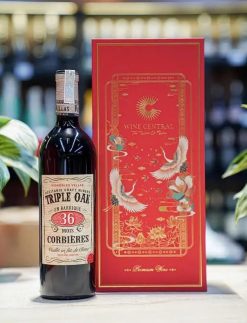 Rượu vang Triple Oak 36 Mois Corbières 15% Giá tốt